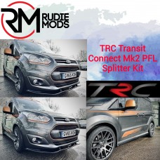 TRC Ford Transit Connect MK2 PFL Front & Side Skirt Splitters (Pre Face-lift Only)